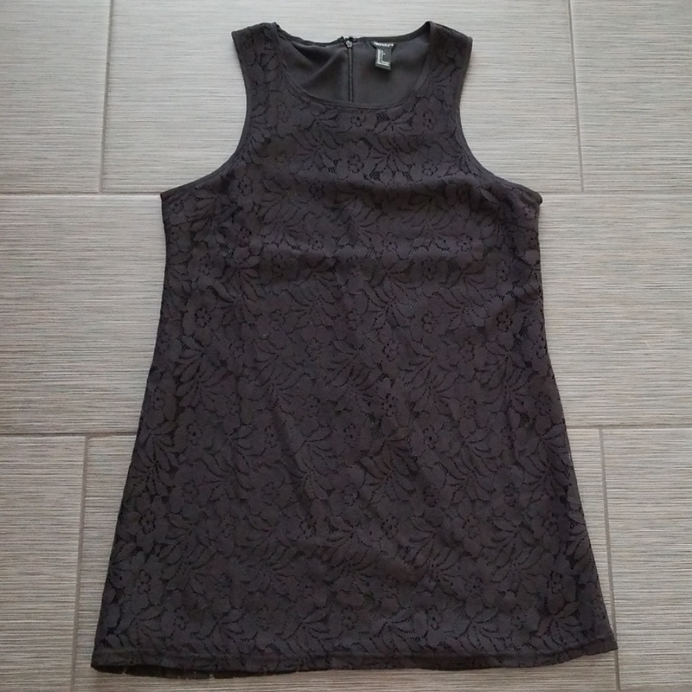 NWOT Forever 21 Black Lace Dress